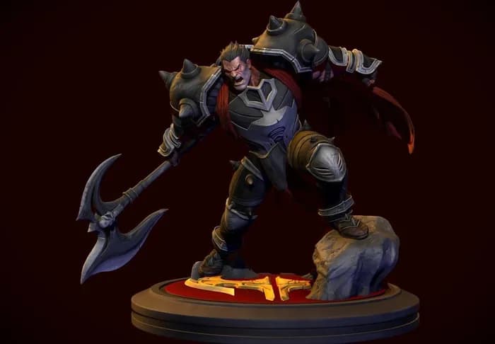 STL - Figura de Darius