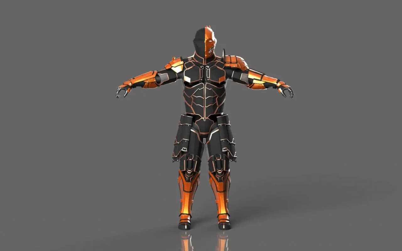 STL - Figura de Deathstroke Samurai