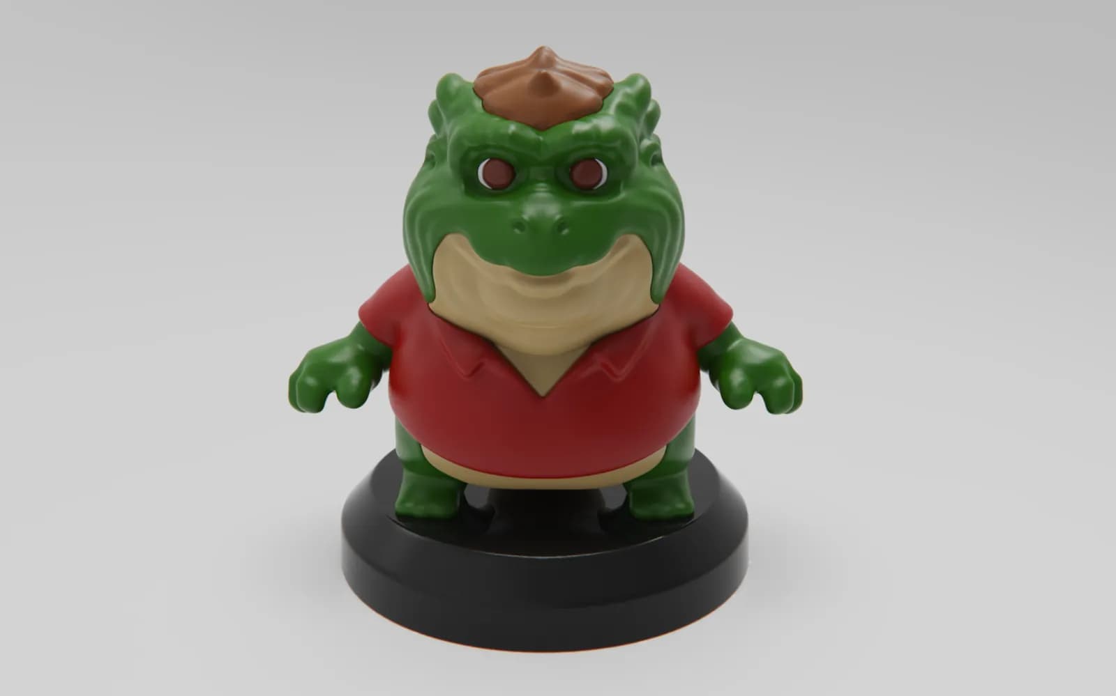 STL - Figura de Earl Sinclair render 2
