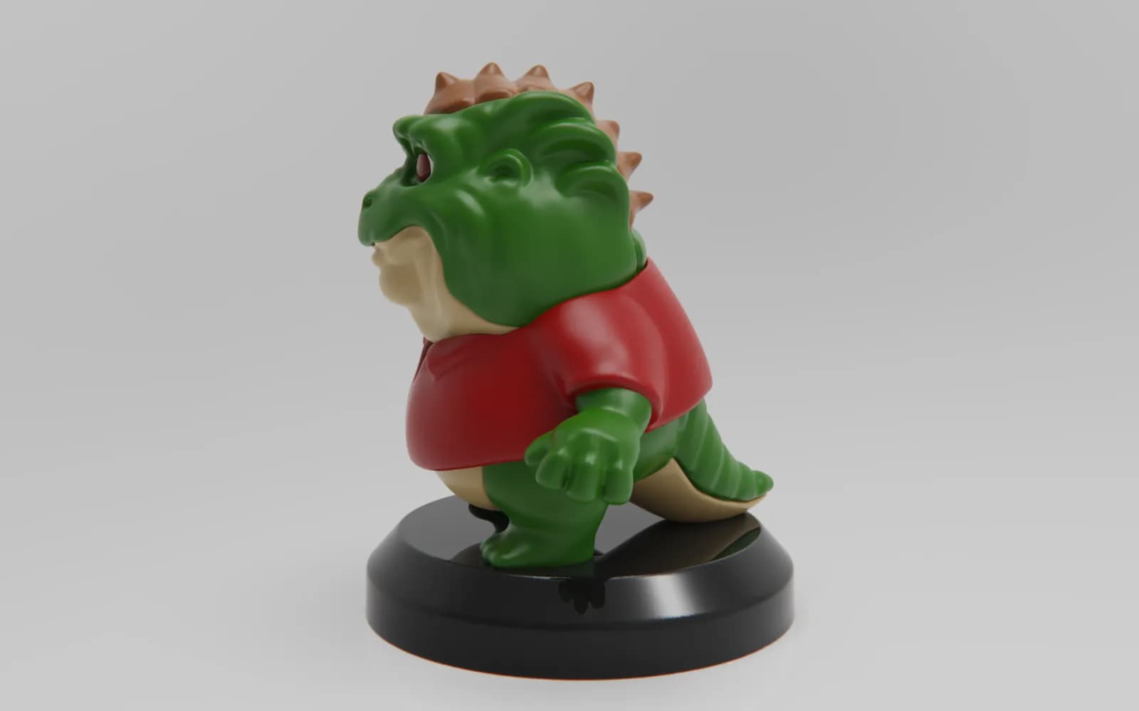STL - Figura de Earl Sinclair render 4