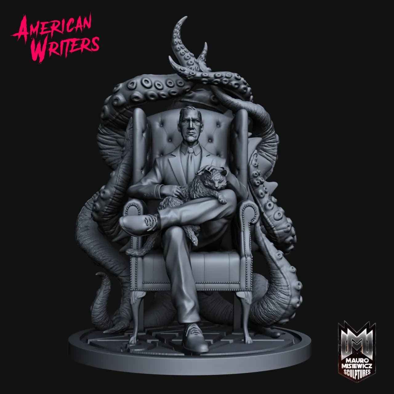 STL - Figura de Edgar Allan Poe