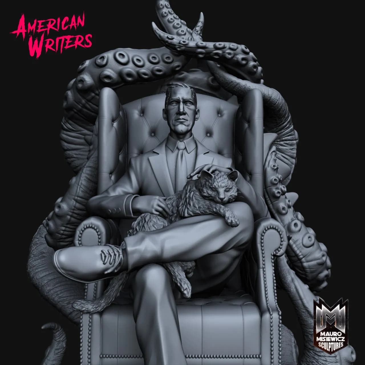STL - Figura de Edgar Allan Poe