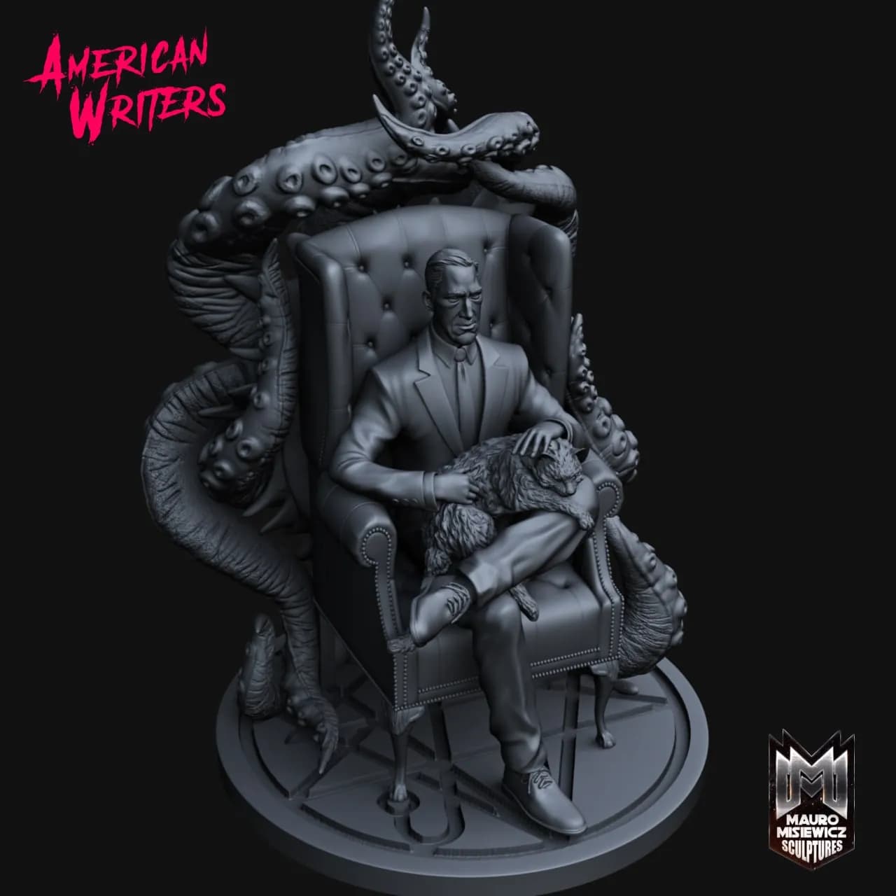 STL - Figura de Edgar Allan Poe