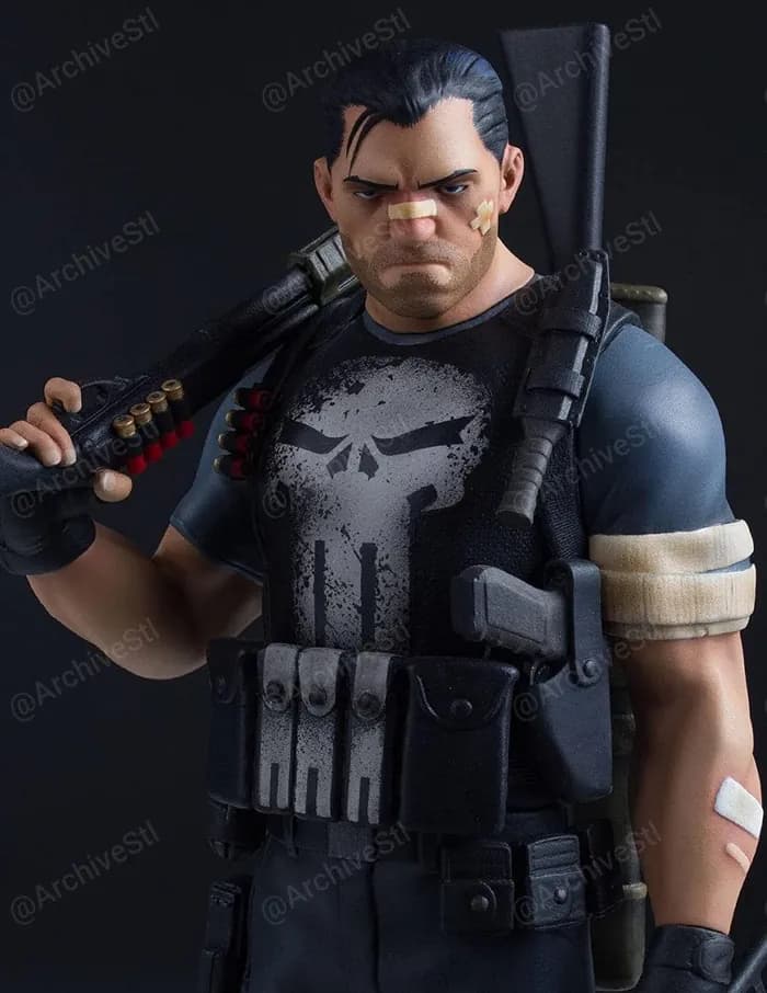 STL - Figura de El Castigador