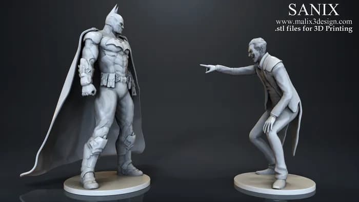 STL - Figura de El Joker render 3