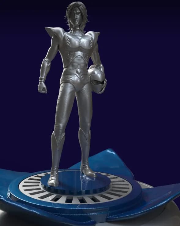 STL - Figura de estatua de Actarus