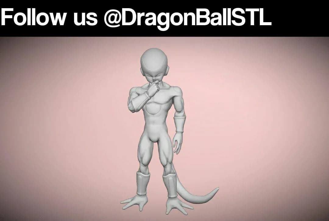STL - Figura de Freezer de Dragon Ball