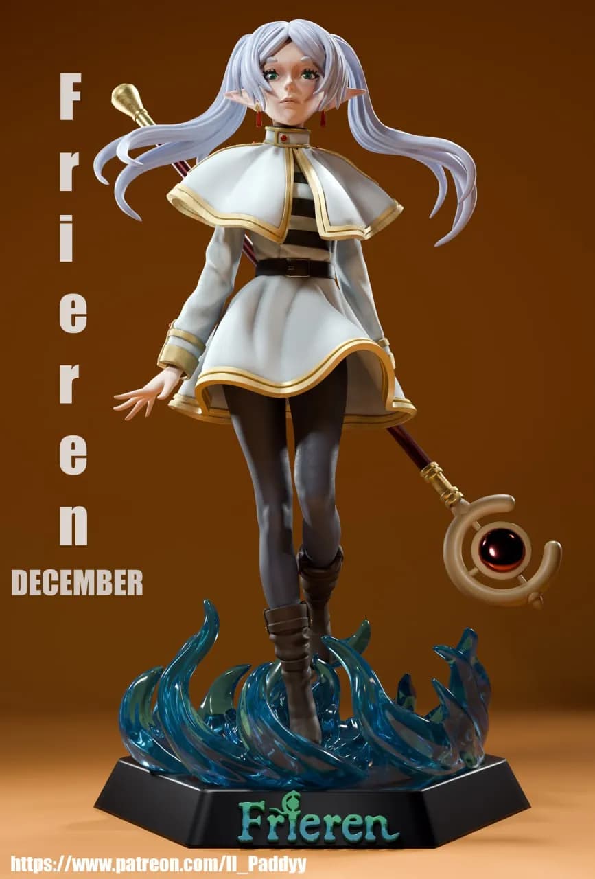 STL - Figura de Frieren 6
