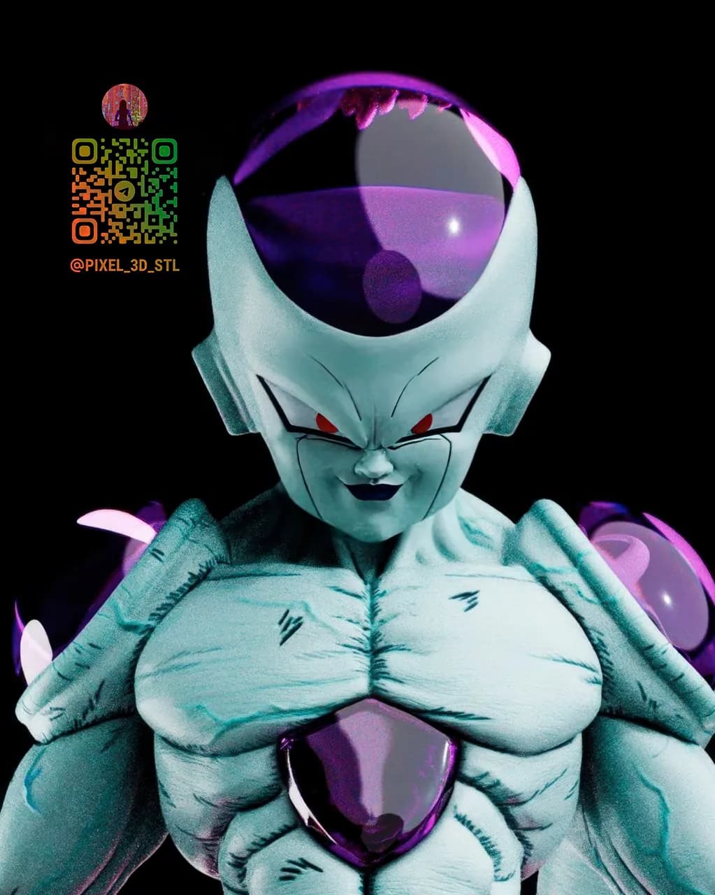STL - Figura de Frieza de Dragon Ball