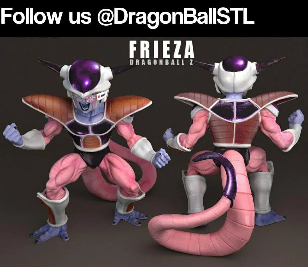 STL - Figura de Frieza de Dragon Ball Z