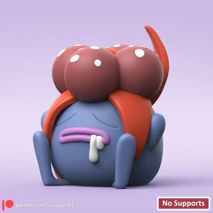 STL - Figura de Gloom render 4