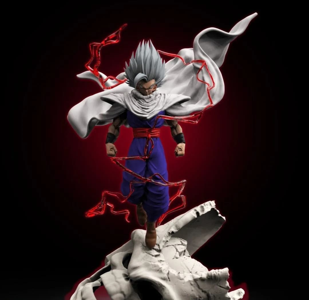 STL - Figura de Gohan "Dragon Ball Z"
