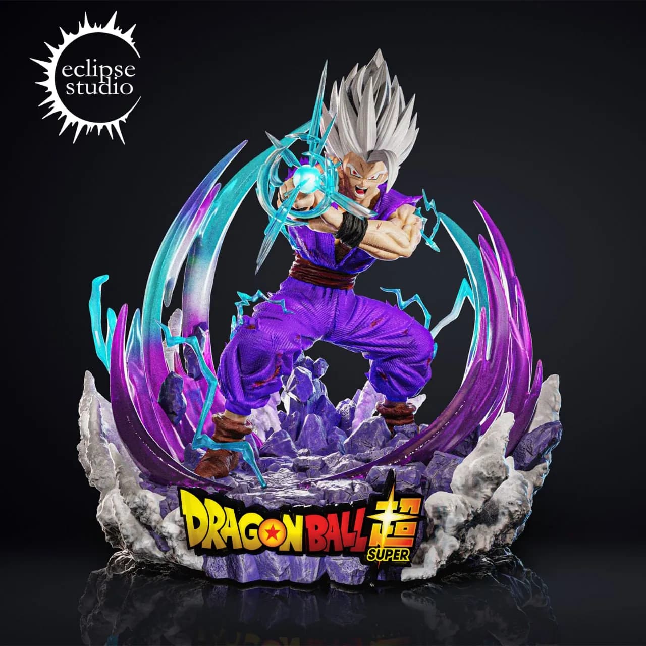 STL - Figura de Gohan Super Saiyan 2 3
