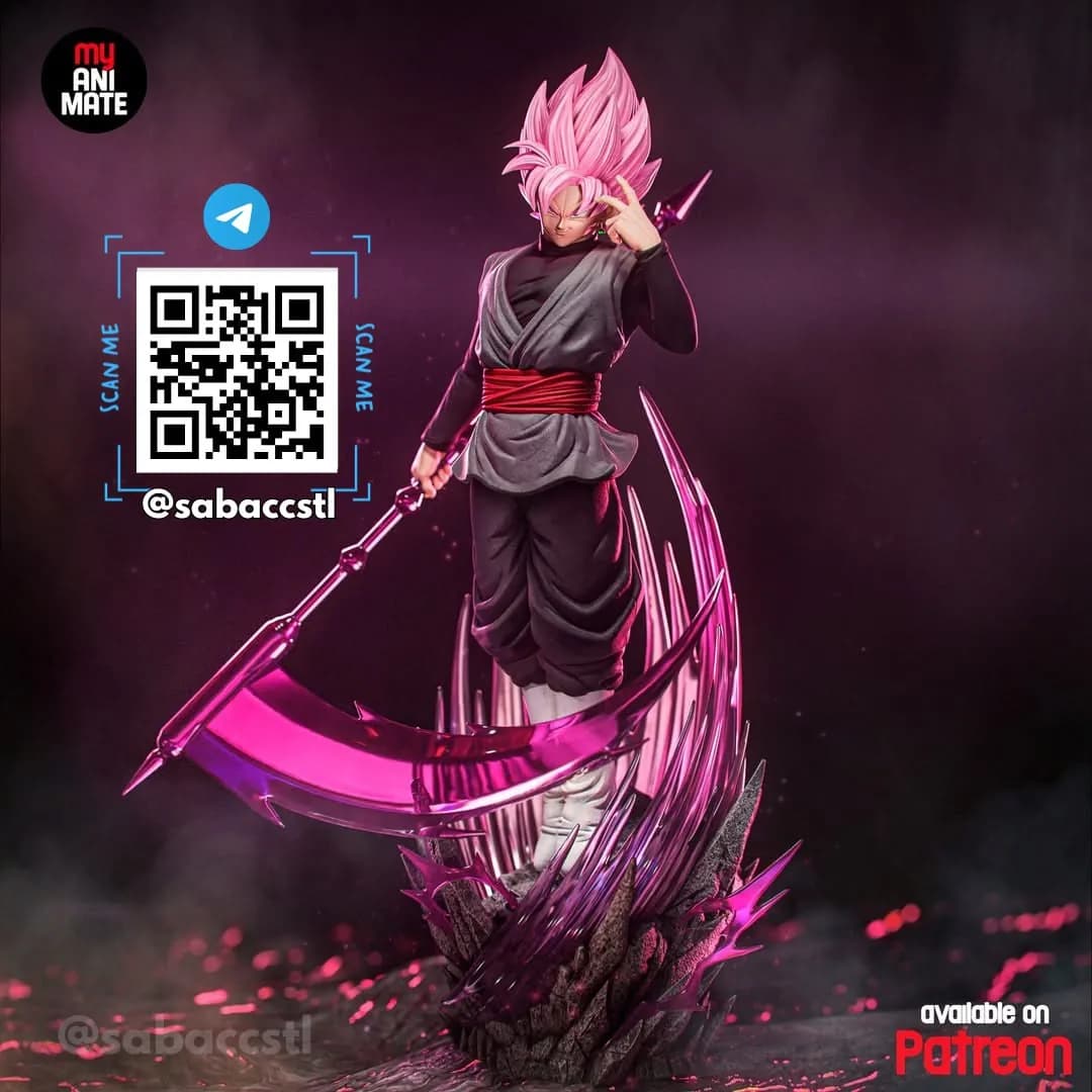 STL - Figura de Goku Black 2