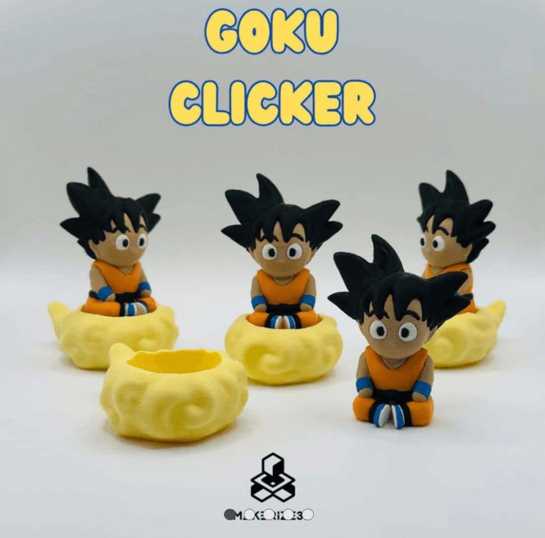 STL - Figura de Goku Clicker