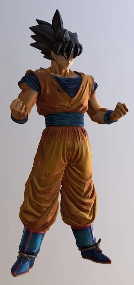 STL - Figura de Goku Ssj 1