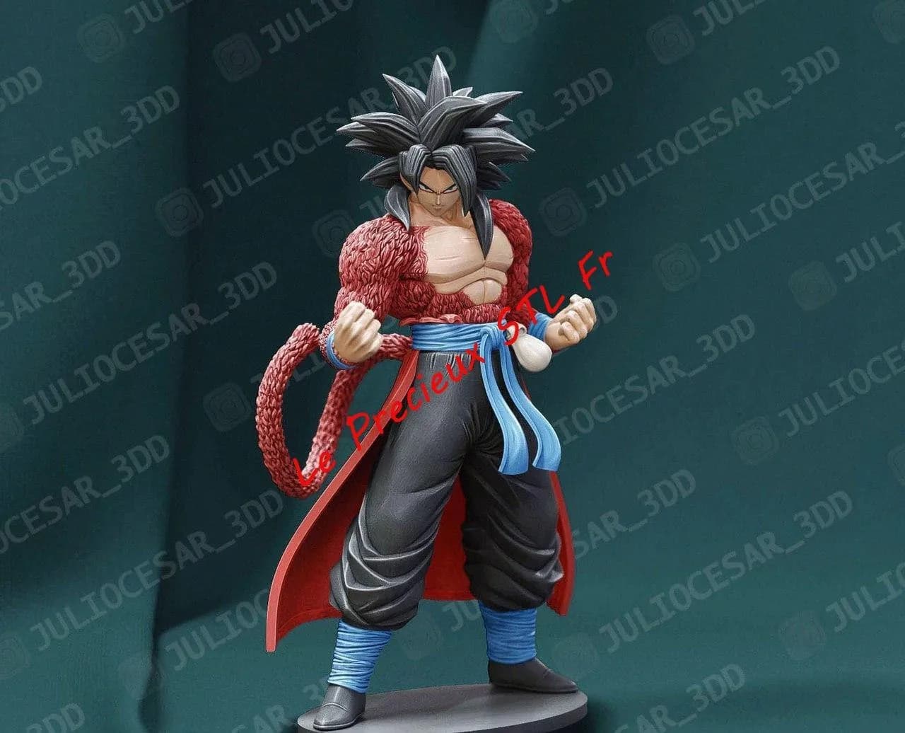 STL - Figura de Goku SSJ4