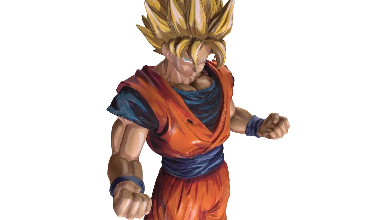 STL - Figura de Goku Super Saiyan 3 3 render 2
