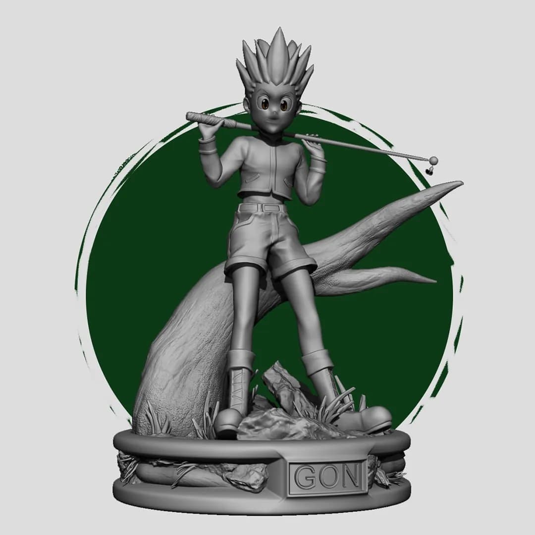 STL - Figura de Gon Freecss