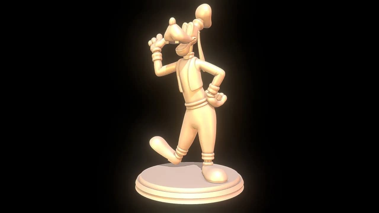 STL - Figura de Goofy