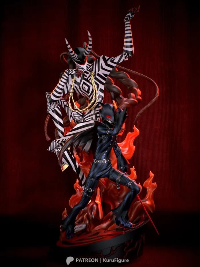 STL - Figura de Goro Akechi Persona