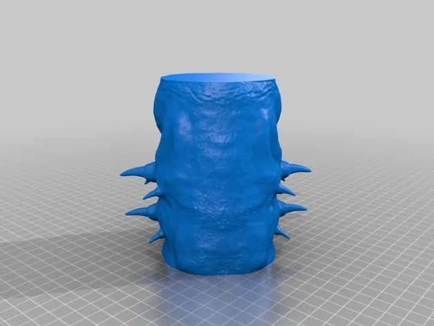 STL - Figura de Graboid de Tremors