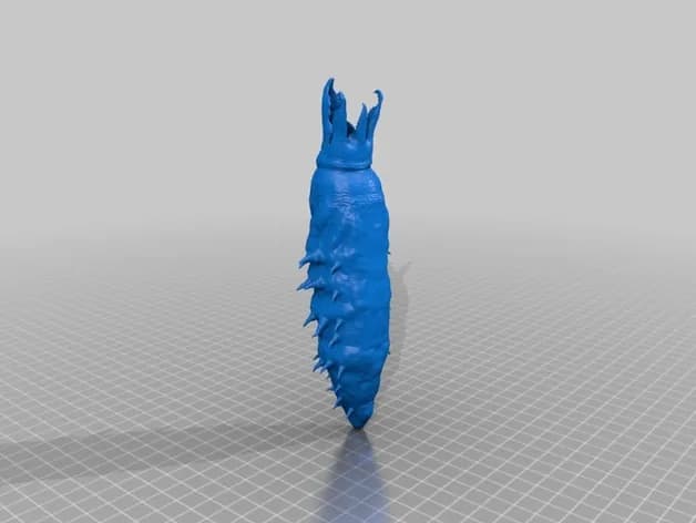 STL - Figura de Graboid de Tremors