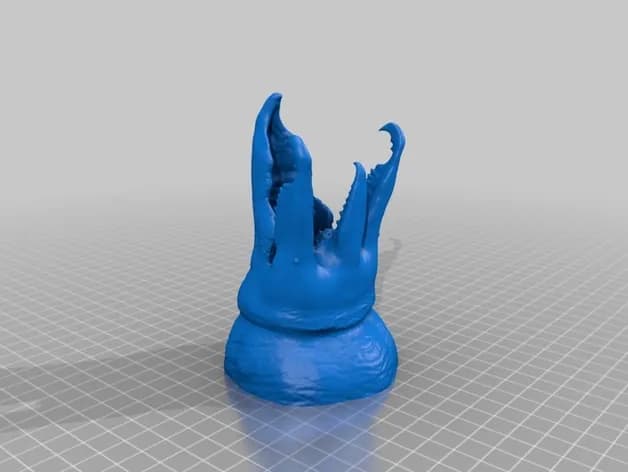 STL - Figura de Graboid de Tremors