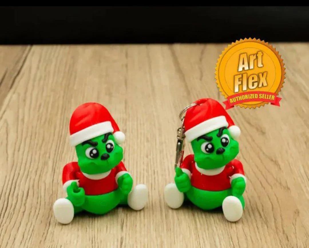 STL - Figura de Grinch Navideño