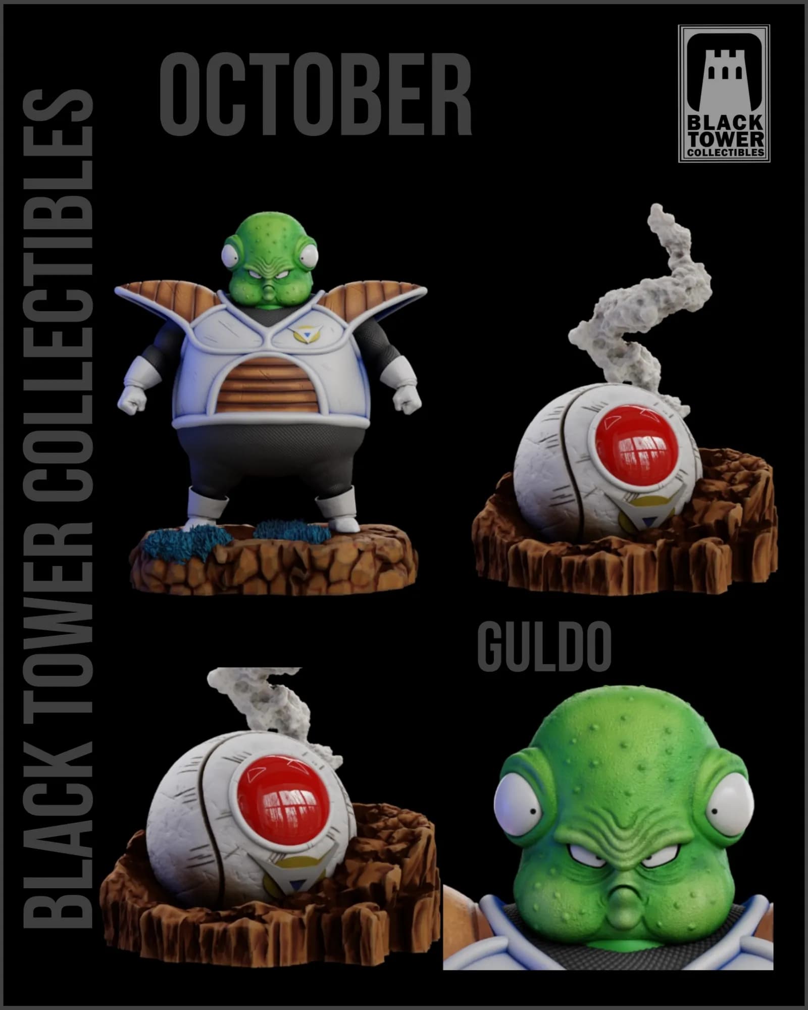 STL - Figura de Guldo de Dragon Ball Z