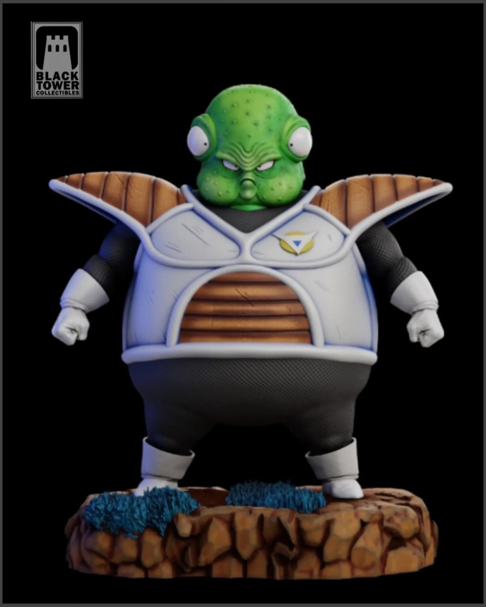 STL - Figura de Guldo de Dragon Ball Z render 2