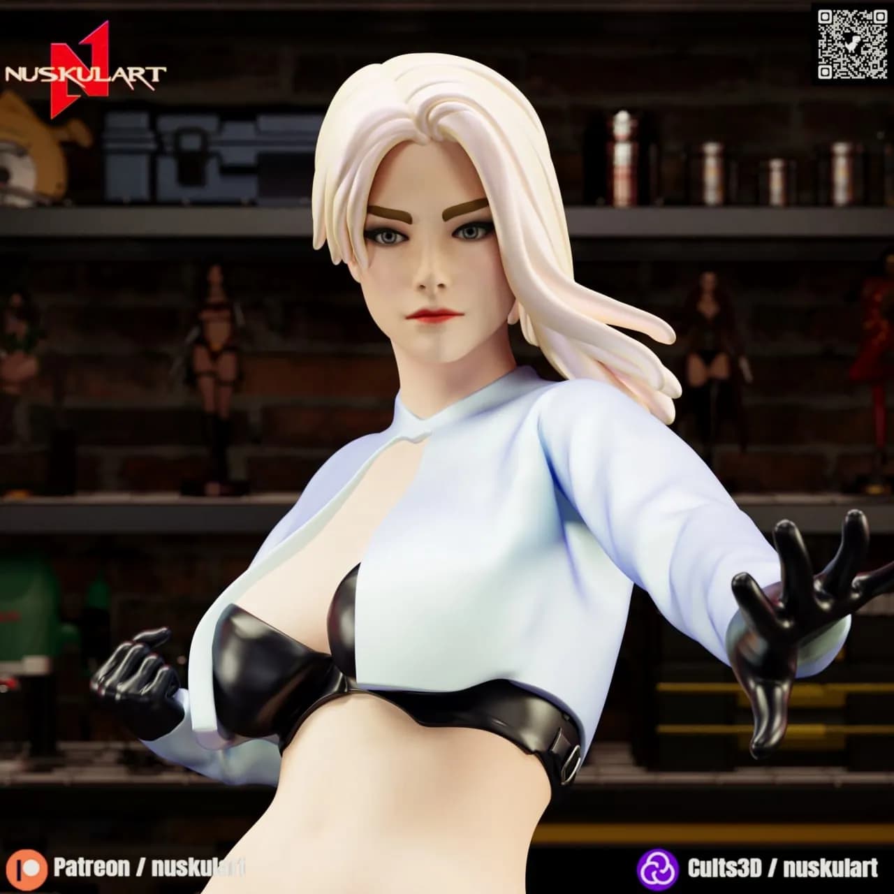 STL - Gwen Stacy Figure