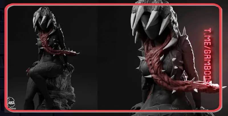 STL - Figura de Gwenom