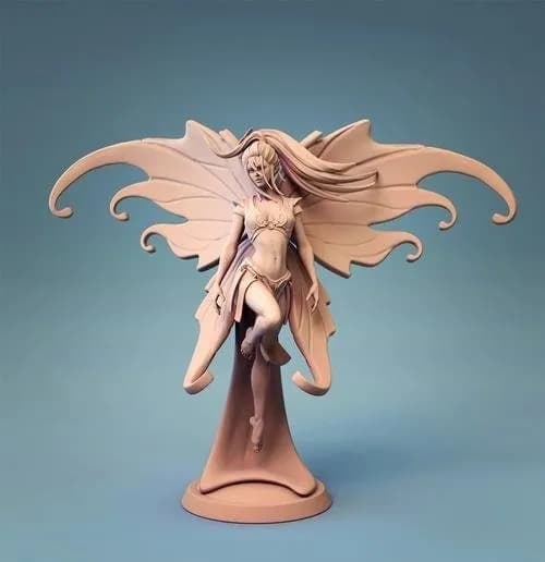 STL - Figura de hada del bosque