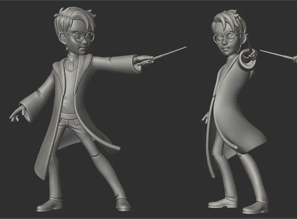 STL - Figura de Harry Potter 2