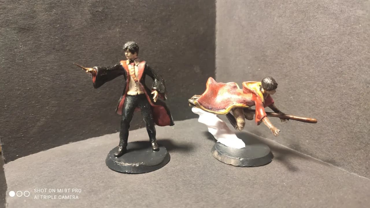 STL - Figura de Harry Potter con varita
