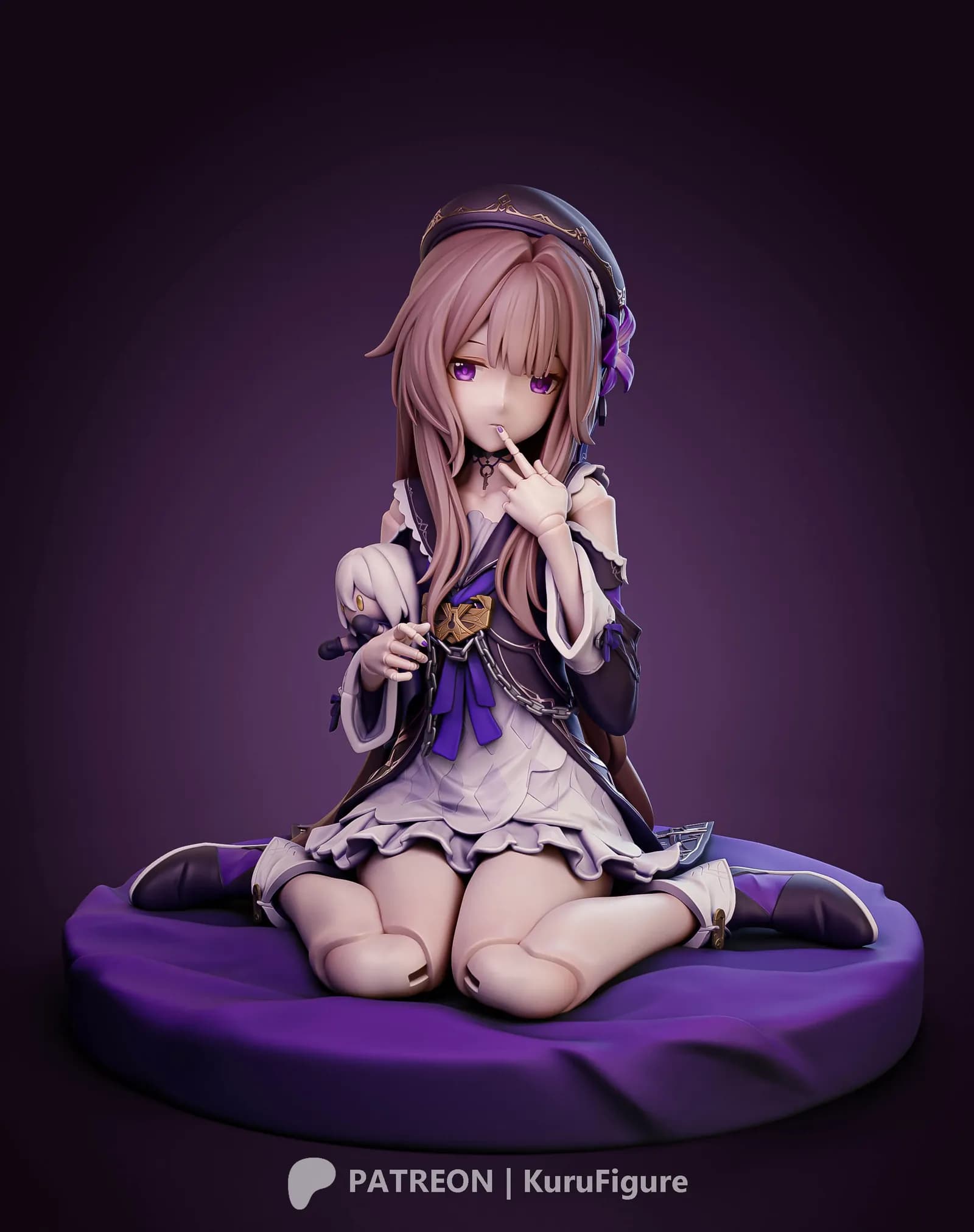 STL - Figura de Herta Kuru render 4