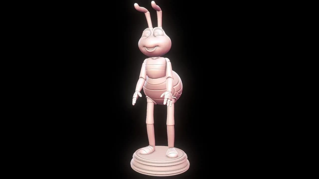 STL - Figura de hormiga en "Bichos"