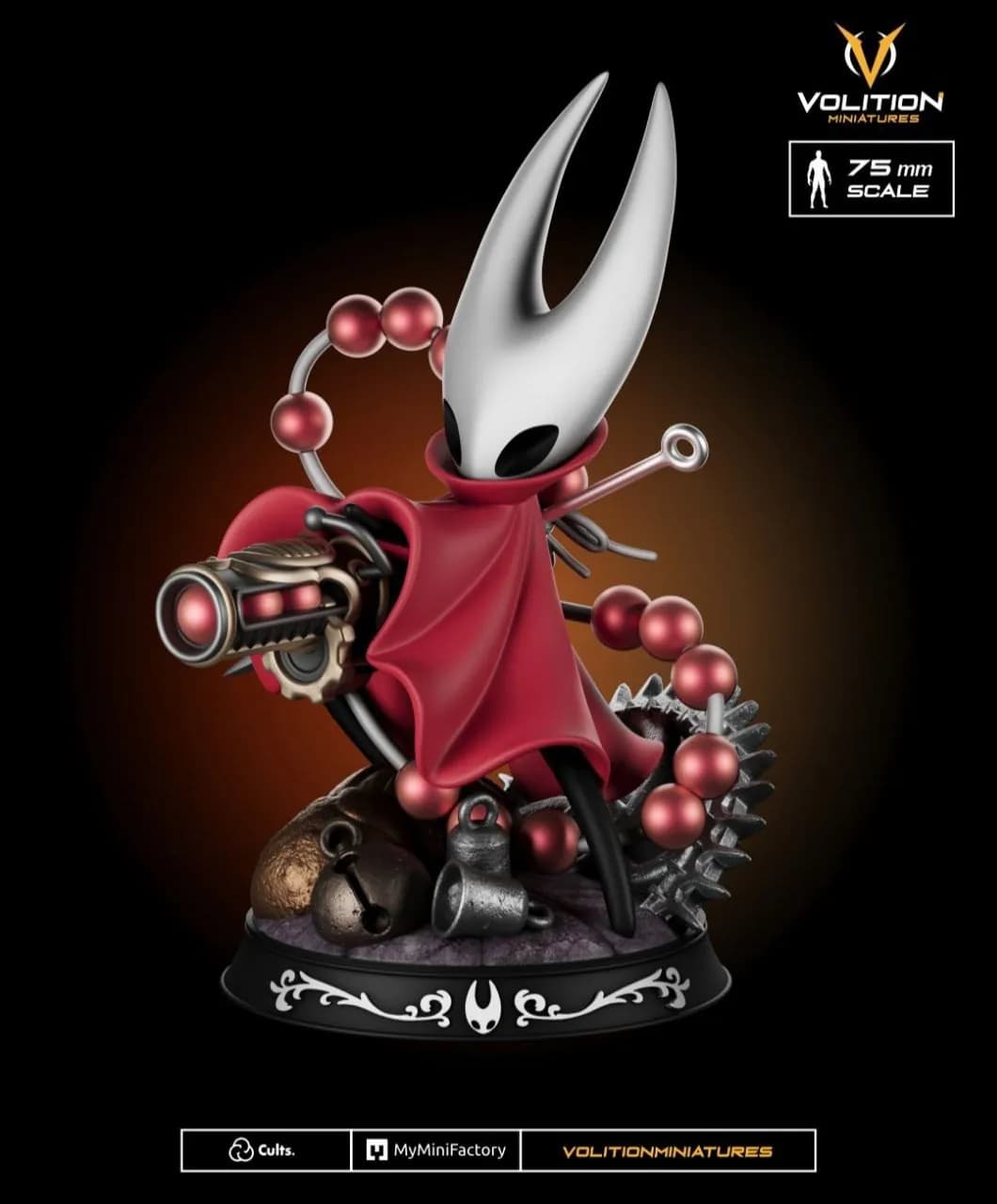 STL - Figura de Hornet de Hollow Knight