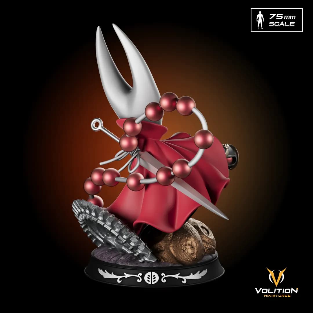 STL - Figura de Hornet de Hollow Knight render 3