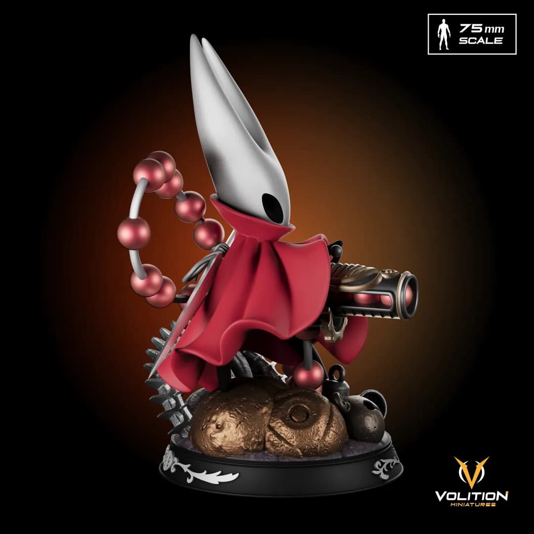 STL - Figura de Hornet de Hollow Knight render 4