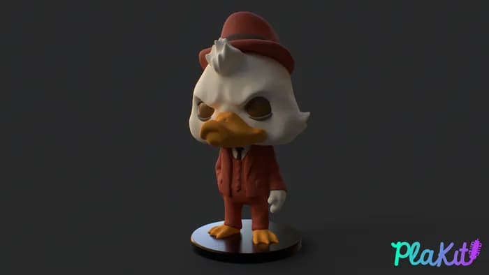 STL - Figura de Howard el Pato