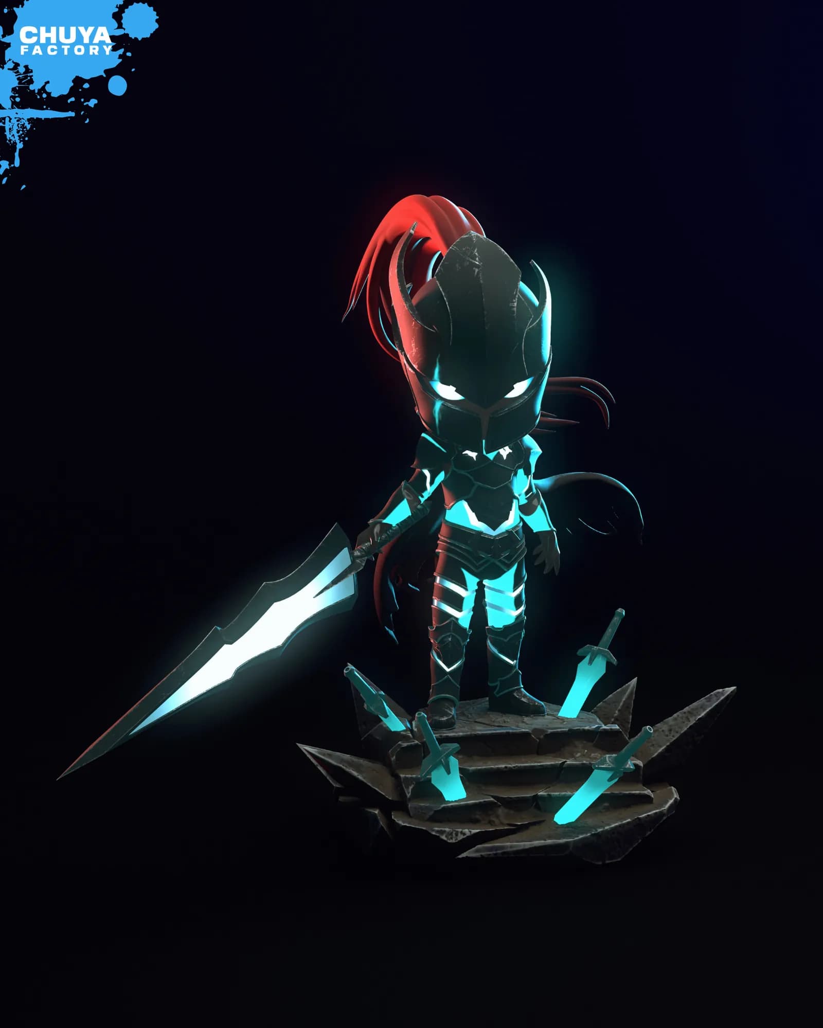 STL - Figura de Igris