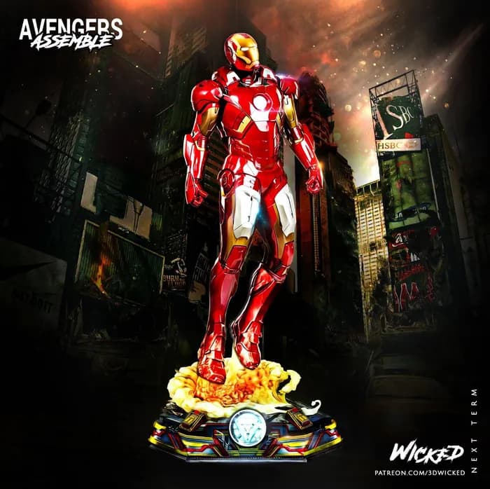 STL - Figura de Iron Man 2