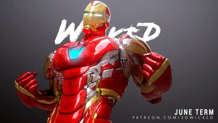 STL - Figura de Iron Man 3