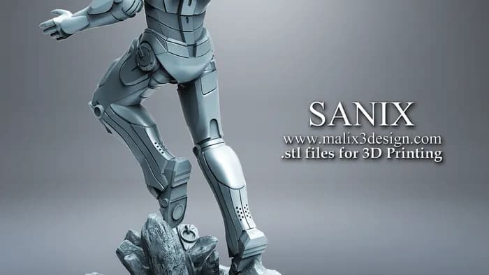 STL - Figura de Iron Man en Acción render 4