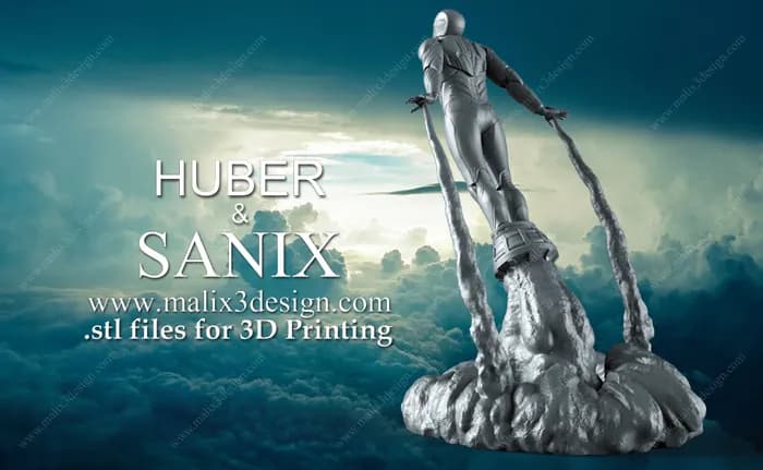 STL - Figura de Iron Man Mark 50 render 4