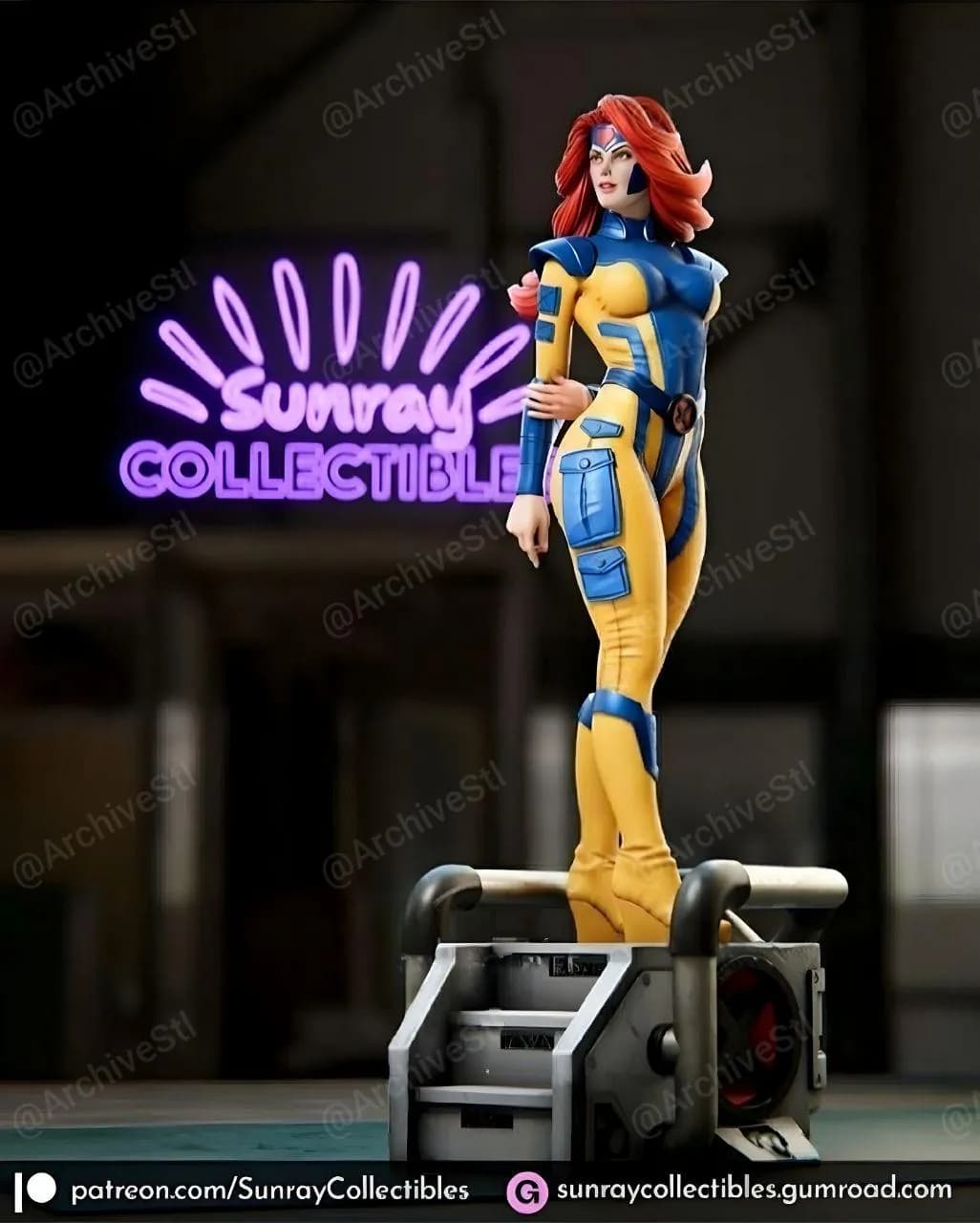 STL - Figura de Jean Grey