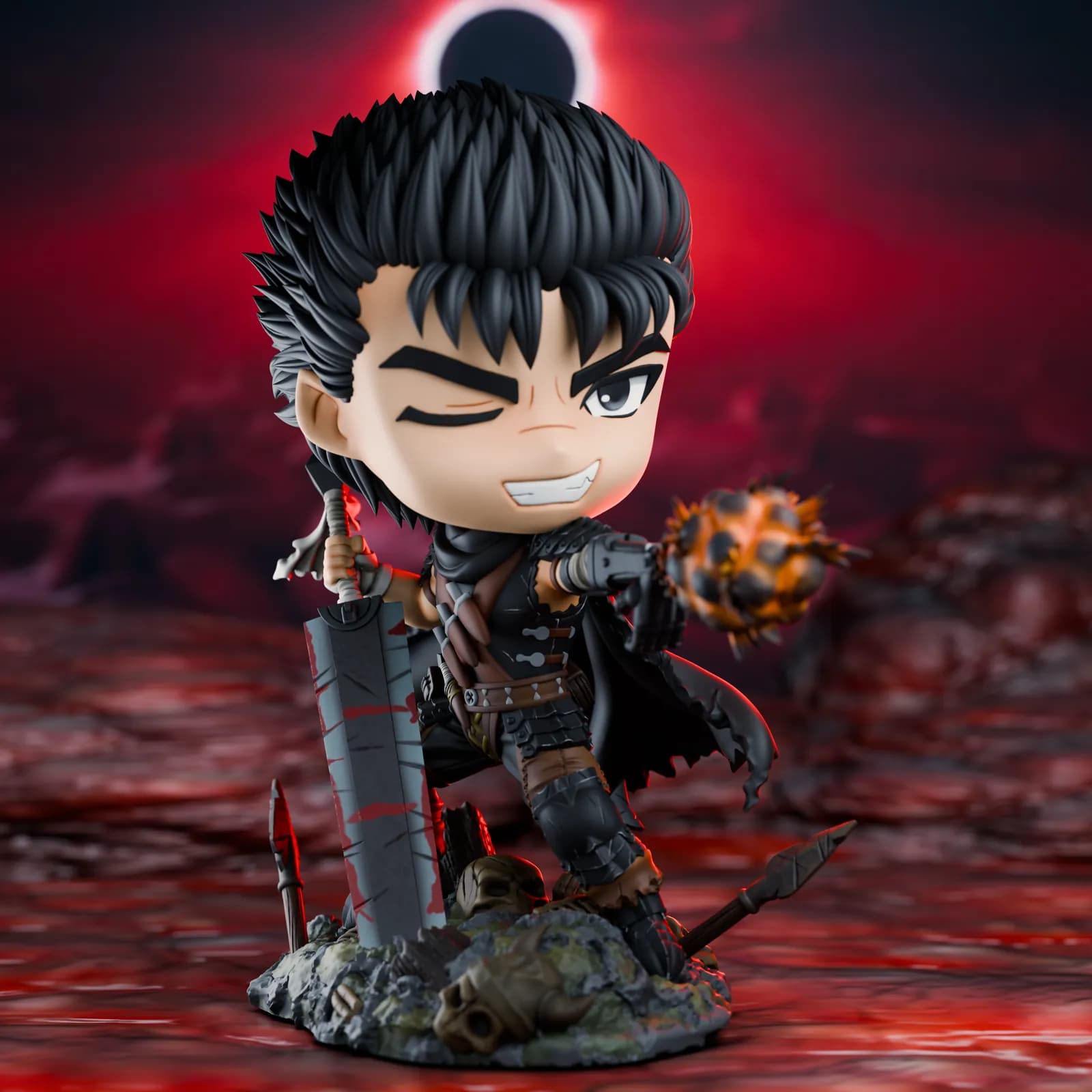 STL - Figura de Jesús estilo chibi render 2