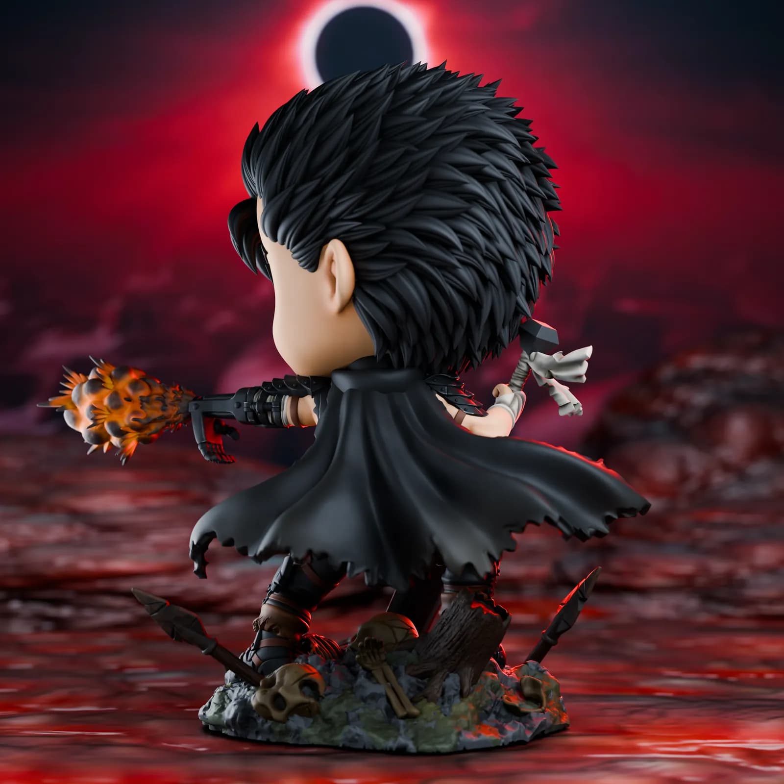 STL - Figura de Jesús estilo chibi render 4